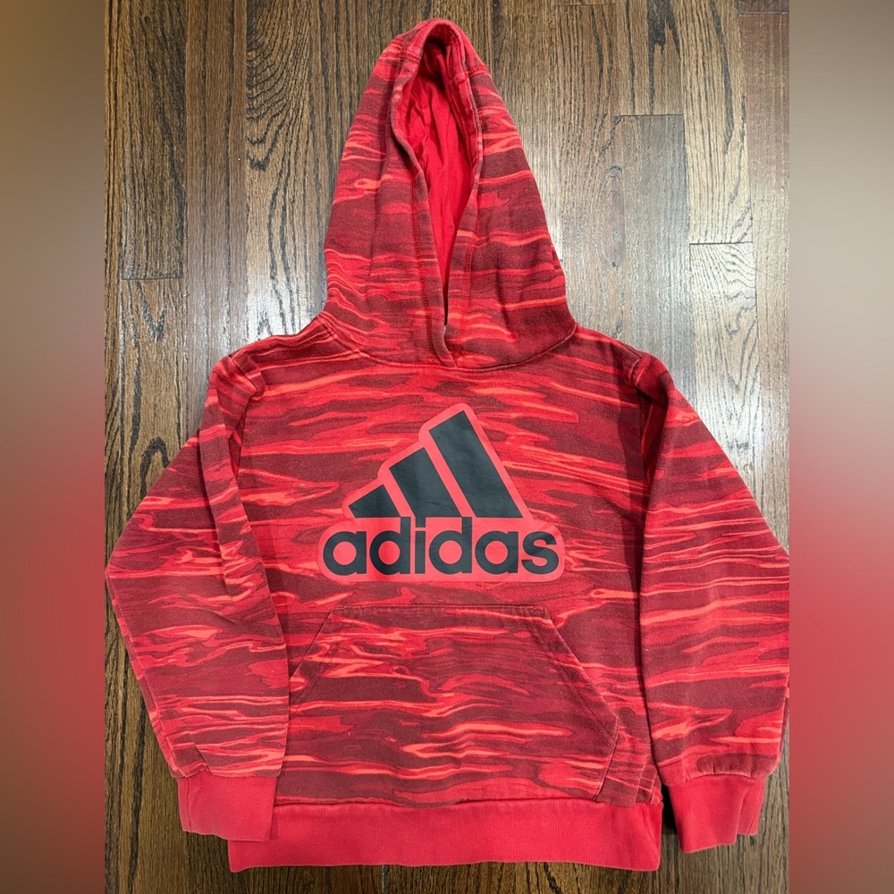 Adidas Boys Liquid Camo Sweatshirt